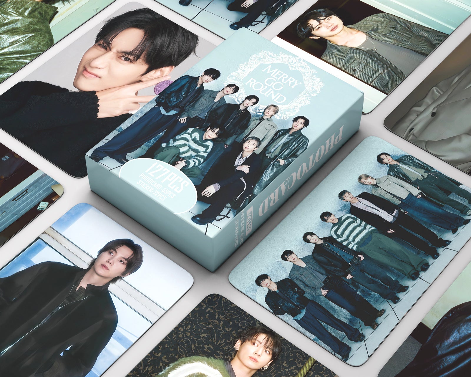Bangtan Boys Merry Go Round Lomo Card Collection