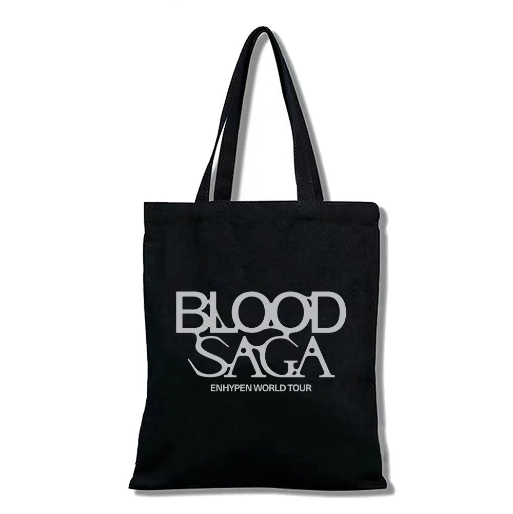 Enhypen Blood Saga 2026 World Tour Tote Bag