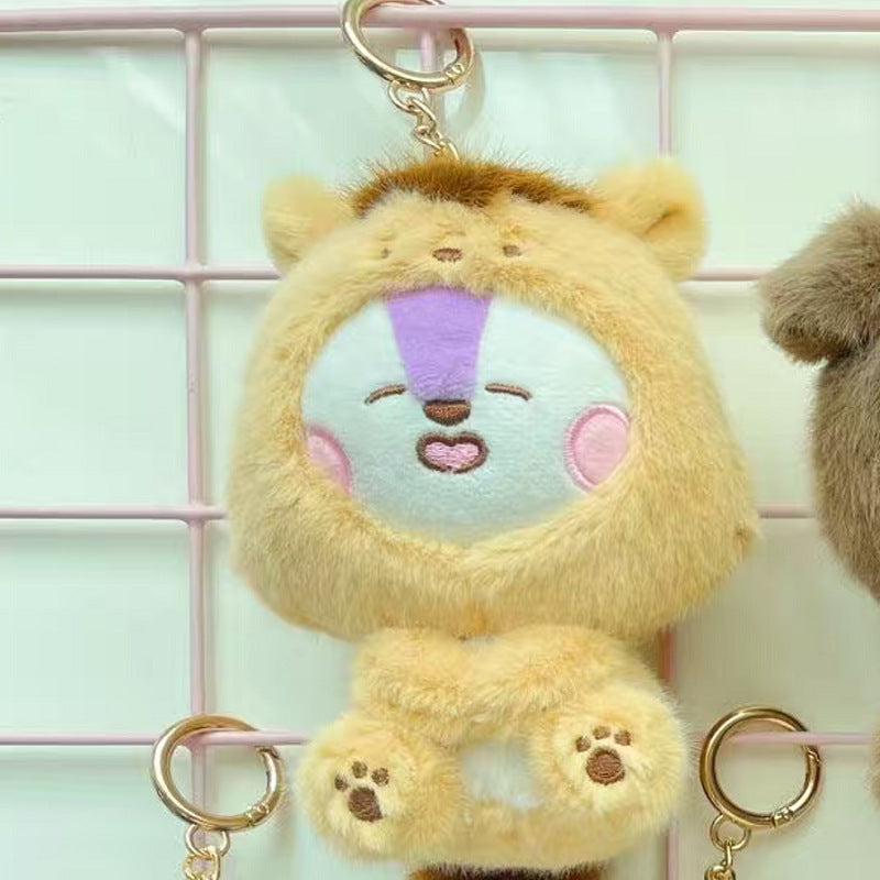Bangtan 21 Mini Plush Keychain Cute Accessories