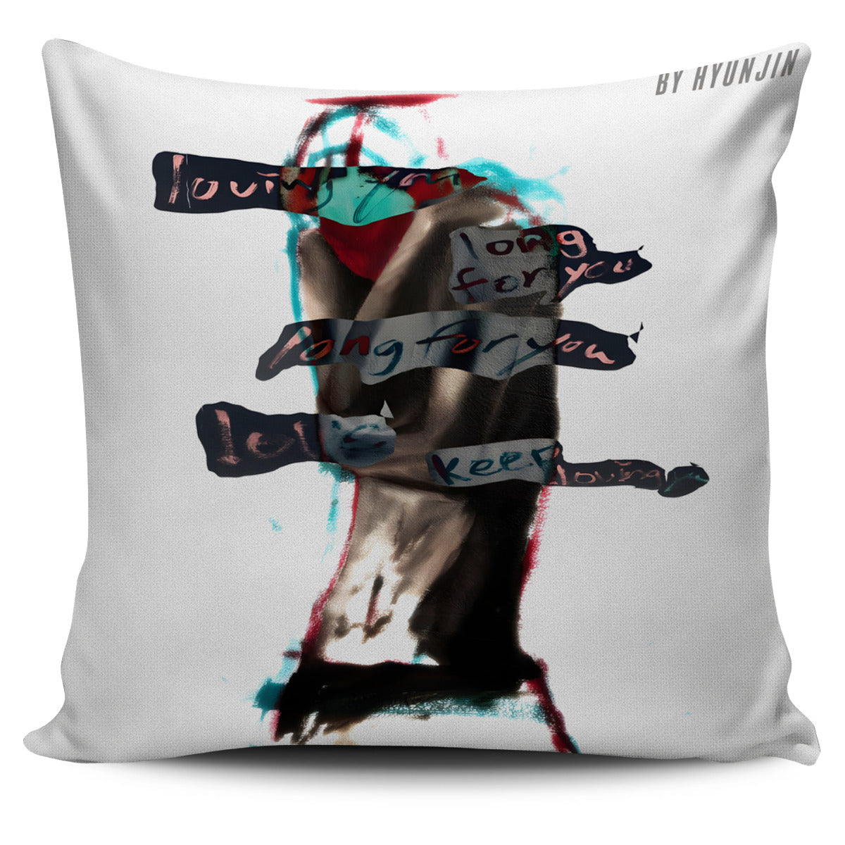 Stray Kids Hyunjin Long For You Pillowcase