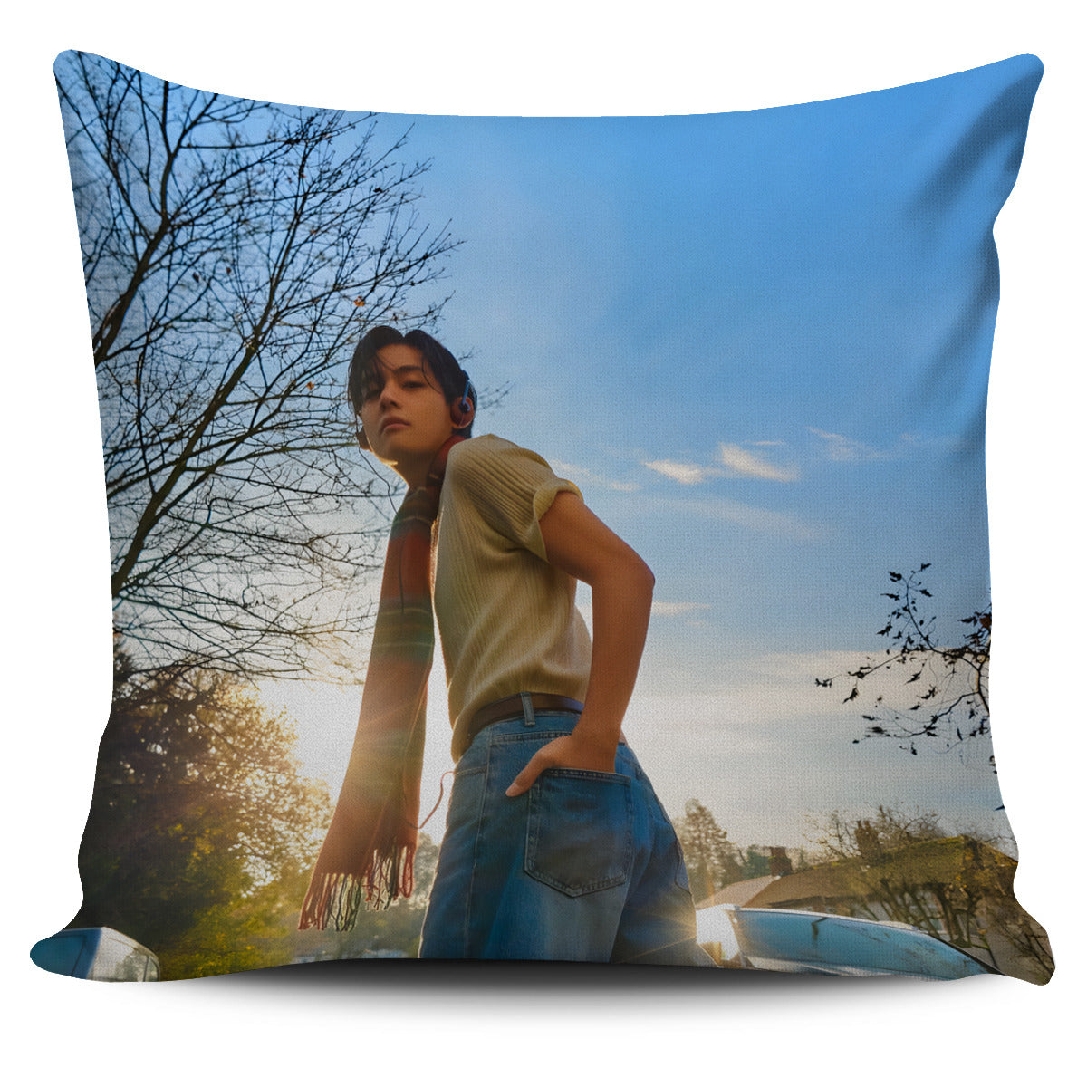 Taehyung Friends Pillowcase