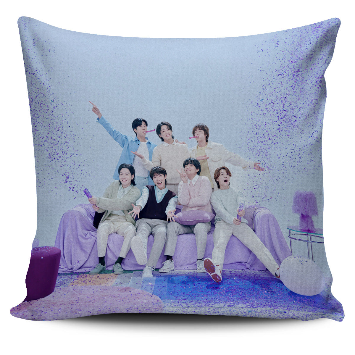 Bangtan Boys 10th Anniversary Pillowcase