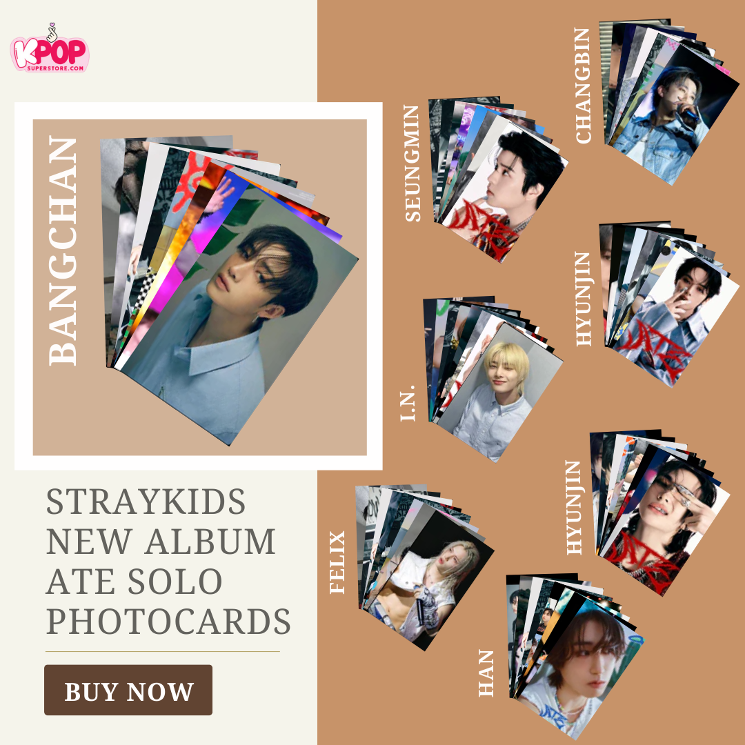 Straykids New Album ATE Solo Photocards