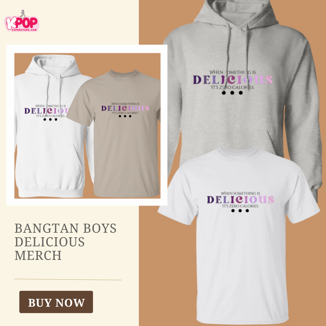 Bangtan Boys Delicious Merch