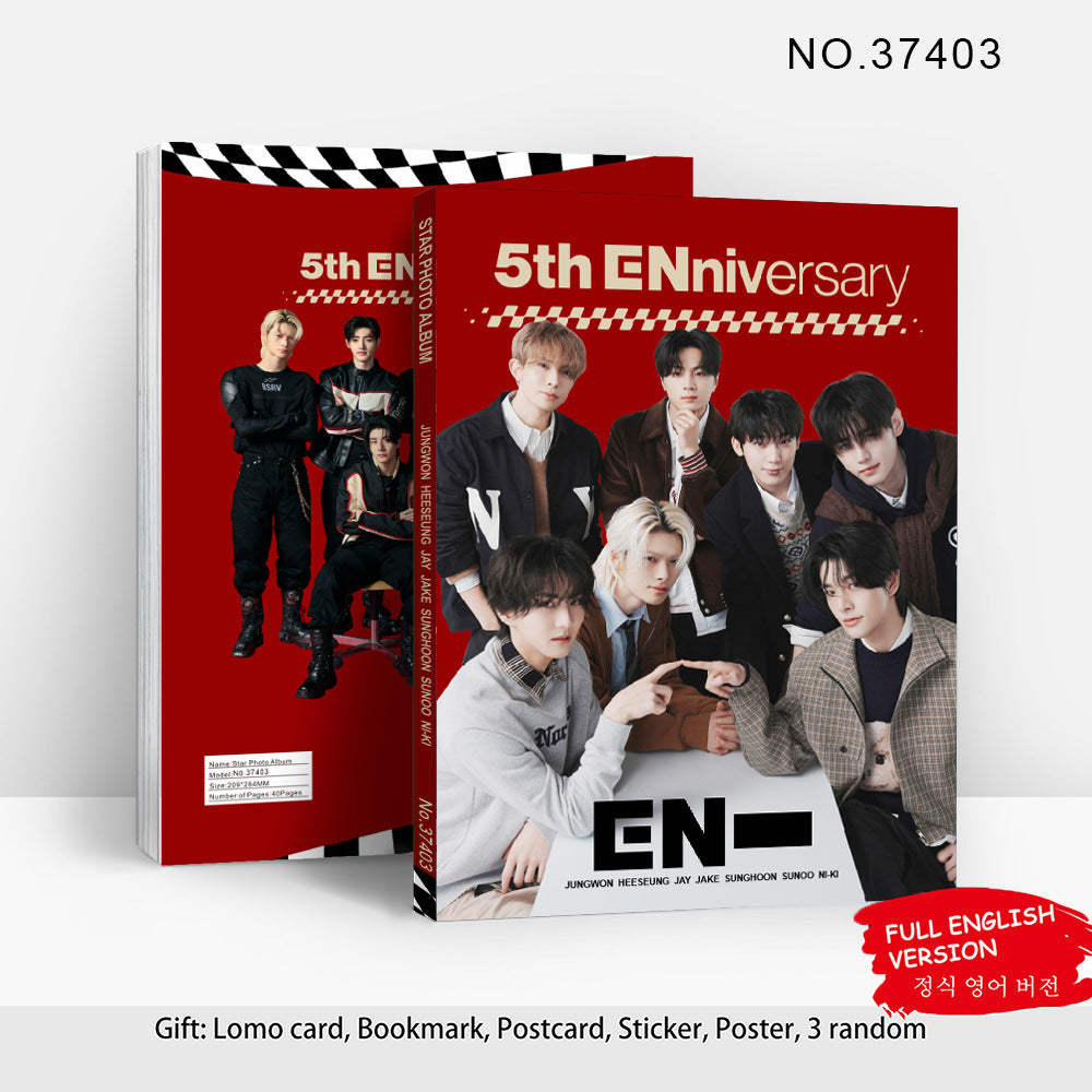 Enhypen 5th Anniversary Photobook Magazine