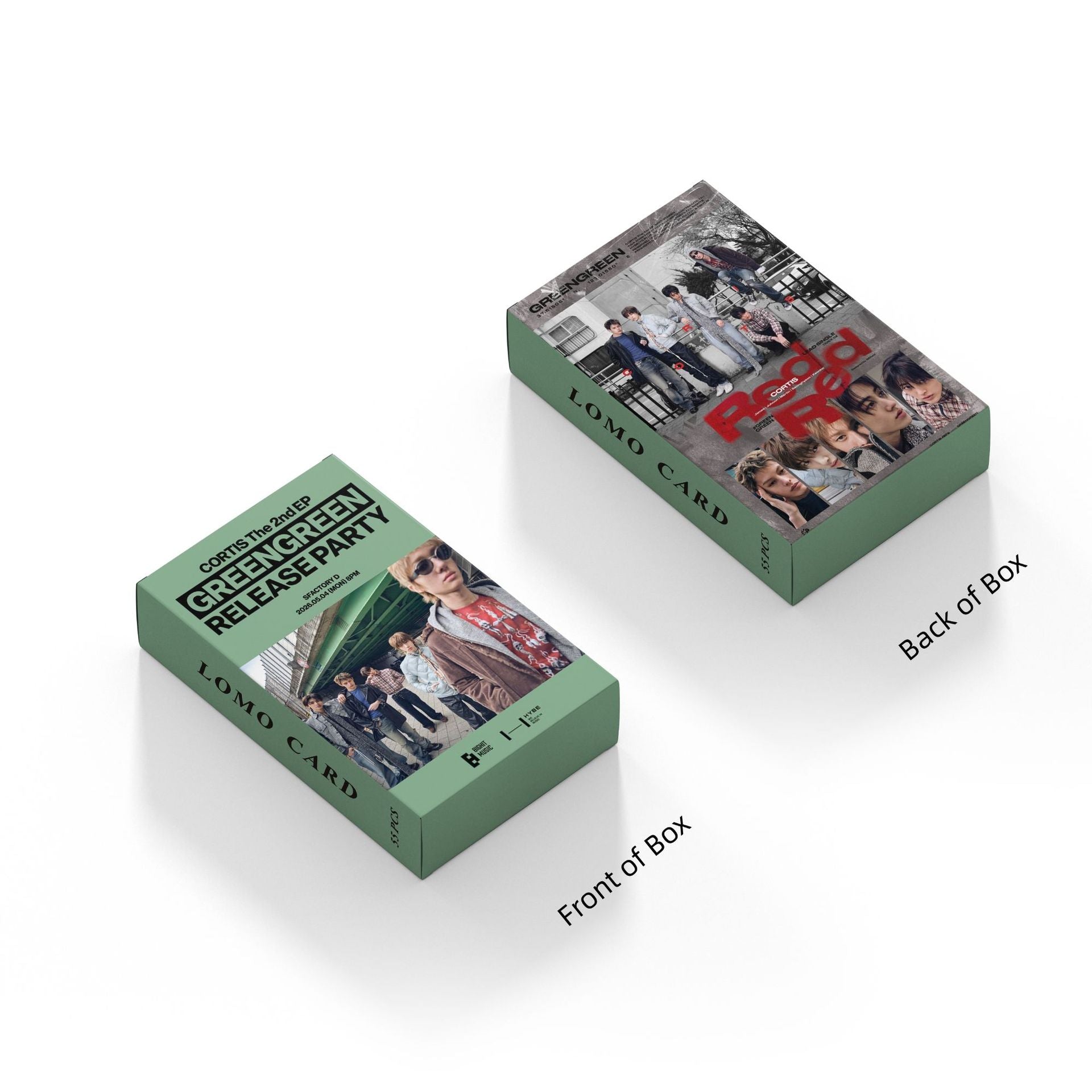 Cortis 2026 Green Green Lomo Cards