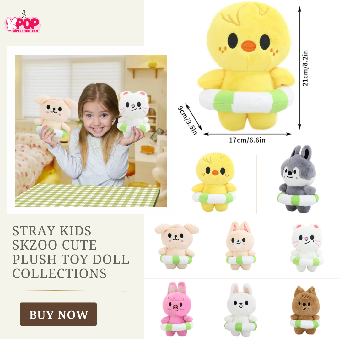 Stray Kids Skzoo Cute Plush Toy Doll Collections