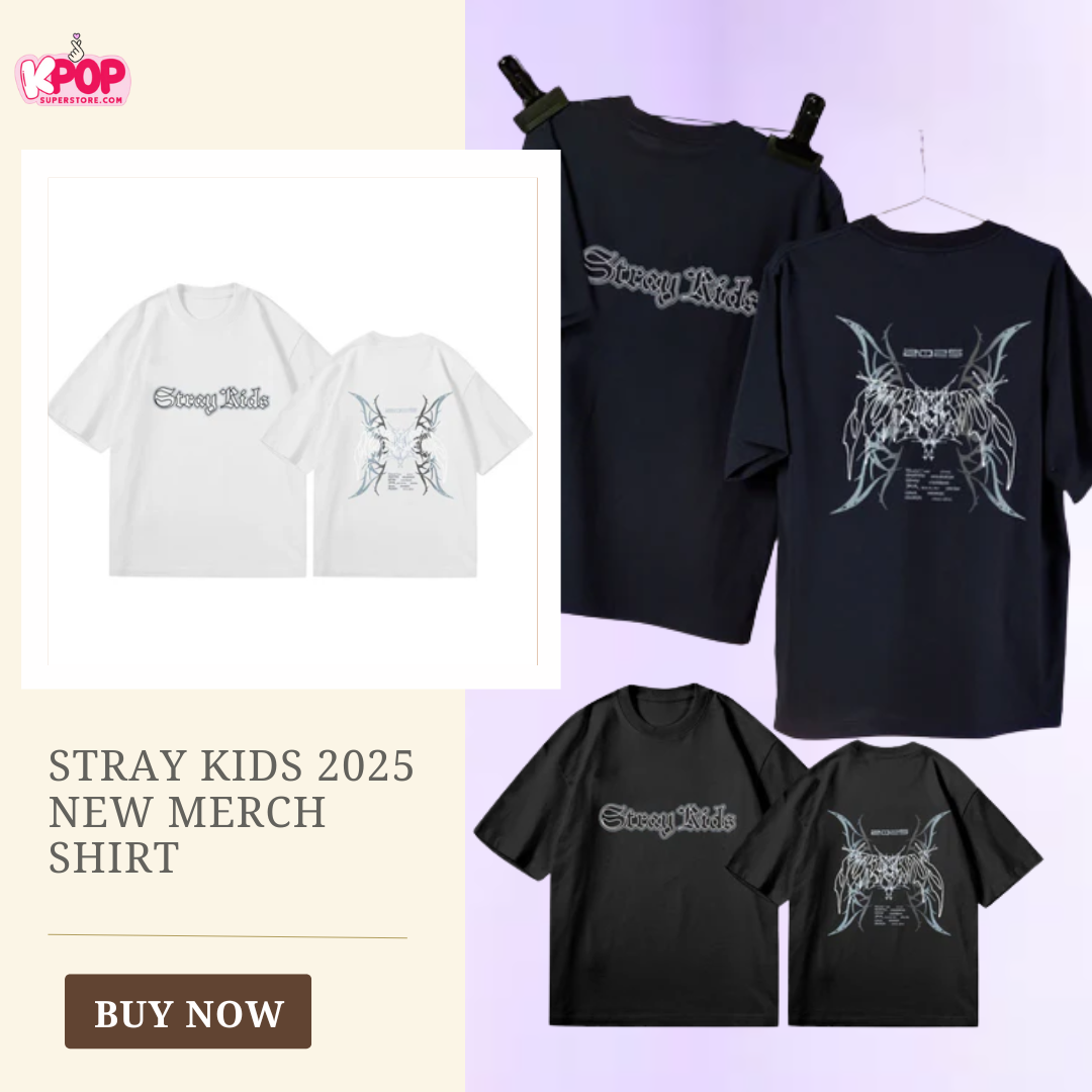 Stray Kids 2025 New Merch Shirt