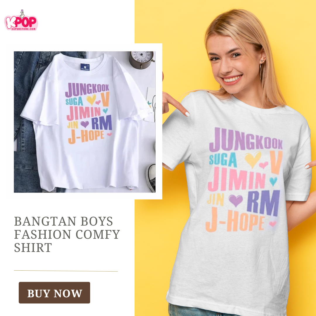 Bangtan Boys Fashion Comfy Shirt
