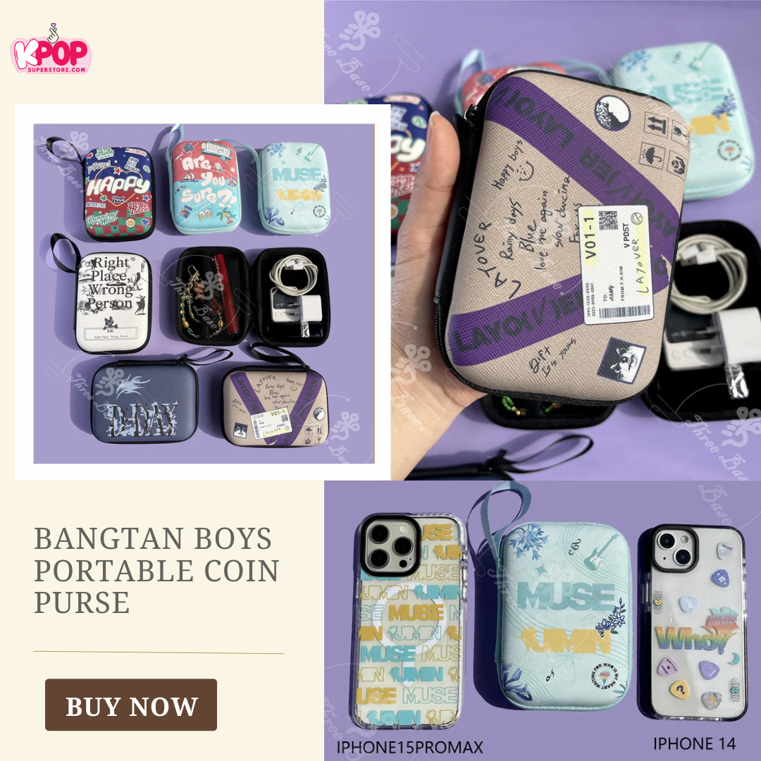 Bangtan Boys Portable Coin Purse