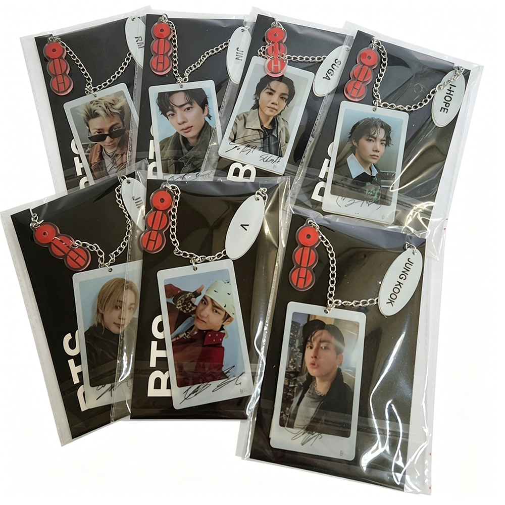 Bangtan Boys 2026 Arirang Selfie Card Keychain