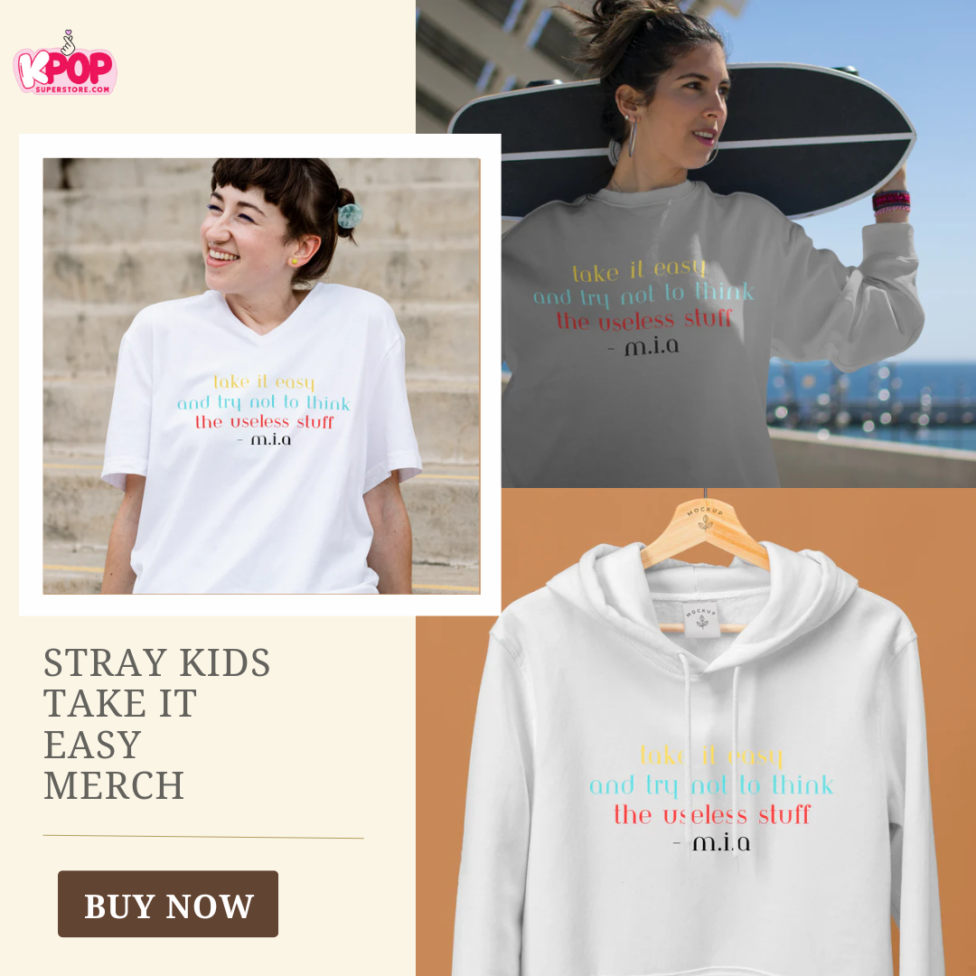 Stray Kids Take It Easy Merch