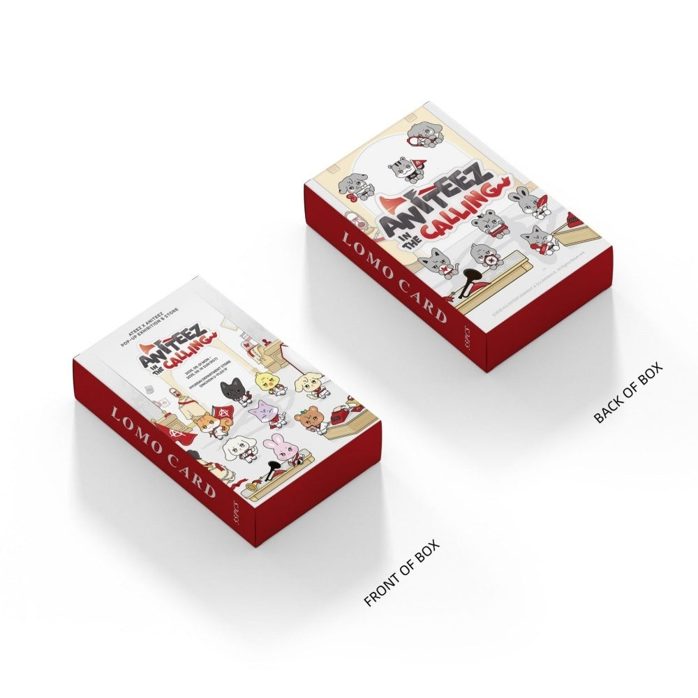 ATEEZ Aniteez in the Calling Lomo Cards