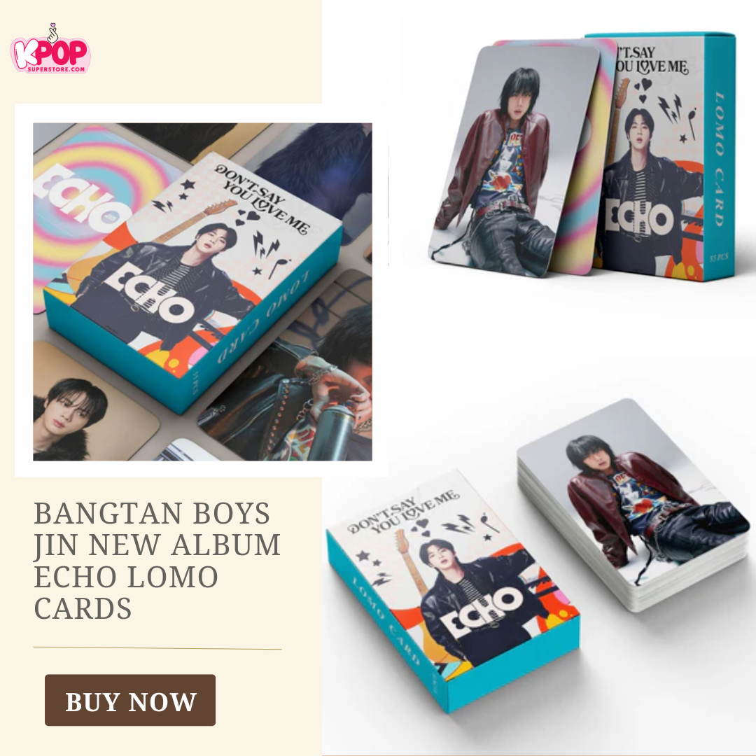 Bangtan Boys Jin New Album Echo Lomo Cards