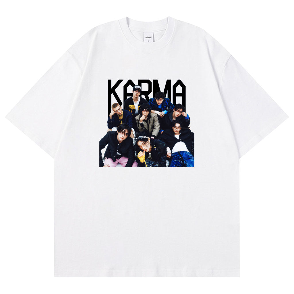 Stray Kids Karma 2025 Group Photo Shirt