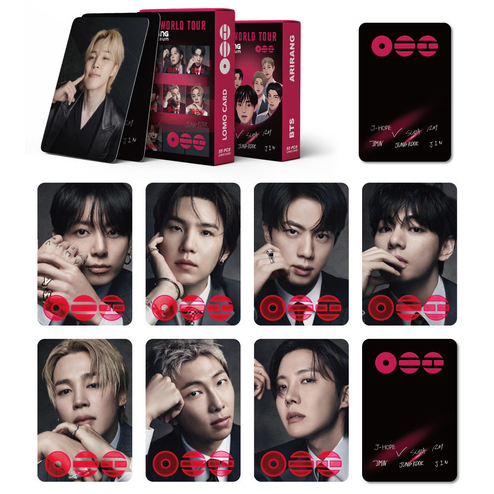 Bangtan Boys 5th Album Arirang 2026 New Lomo Cards