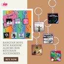 Bangtan Boys New Random Albums Box Keychain Accessories