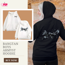 Bangtan Boys JUNGKOOK ARMYST Kapuzenpullover