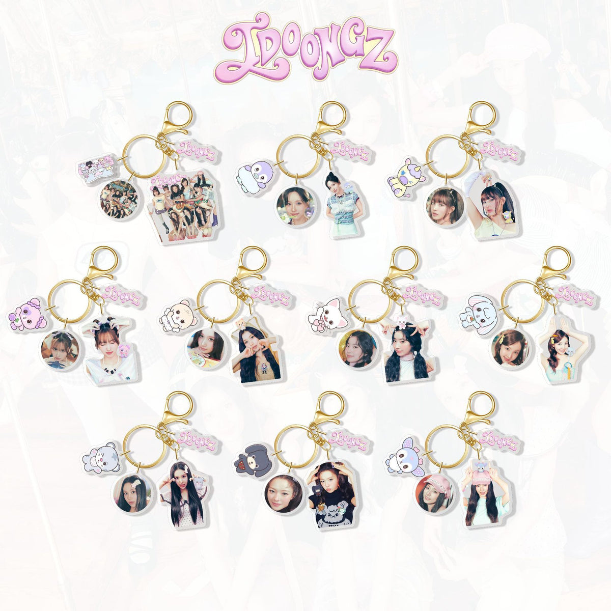Twice TDOONGZ Cute Keychain Accessories