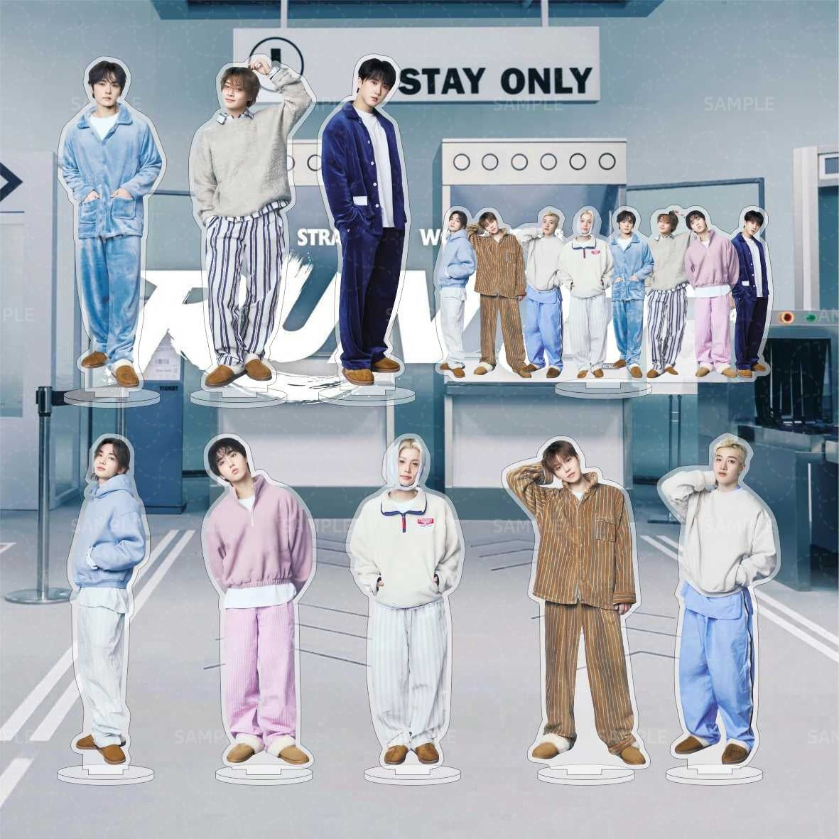 Stray Kids Run It 2026 Standee Merch