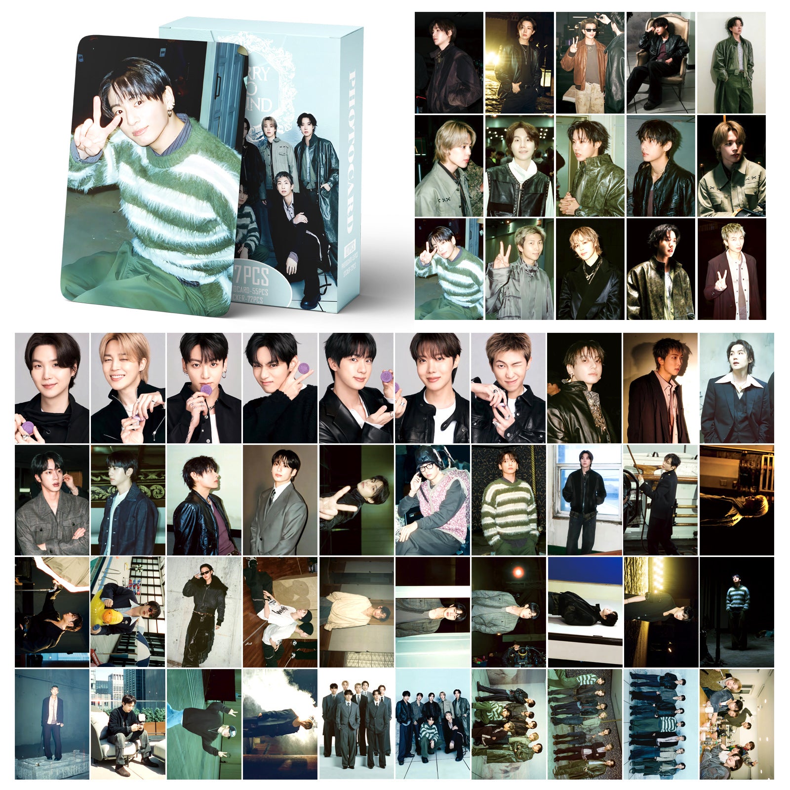 Bangtan Boys Merry Go Round Lomo Card Collection