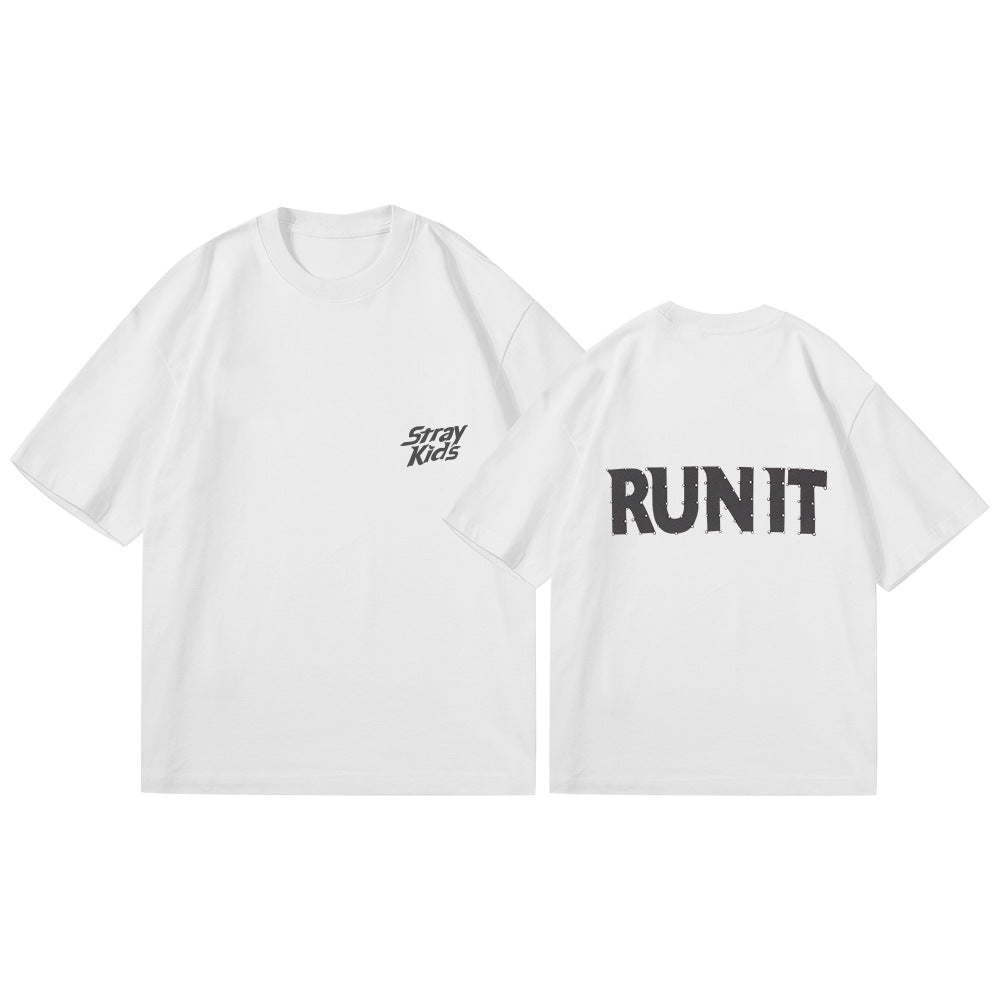 Stray Kids Run It 2026 New Cute Shirt Merch
