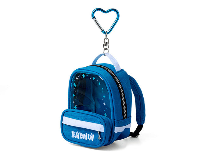 Enhypen Plush Doll Cute Blue Storage Bag