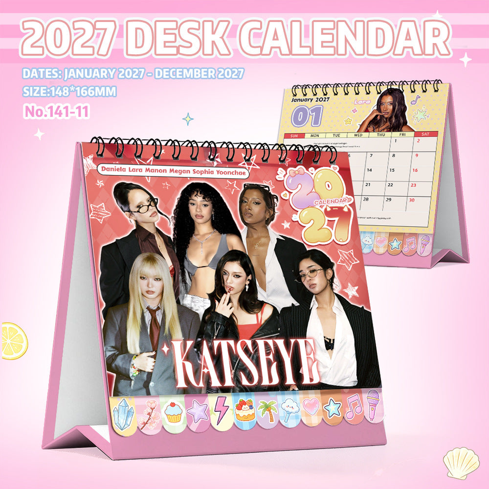 KATSEYE 2027 Calendar Merch