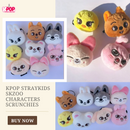 Kpop Straykids Skzoo Characters Scrunchies