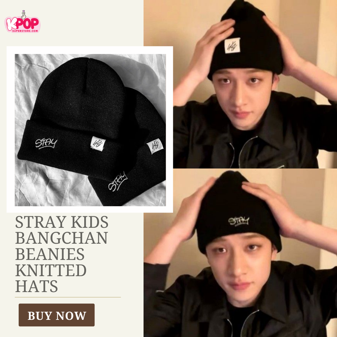 Stray Kids Bangchan Beanies Knitted Hats