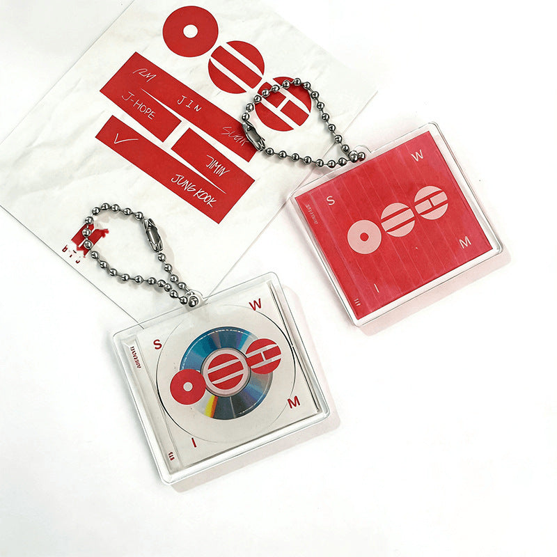 Bangtan Boys 2026 Arirang Square Red Keychain