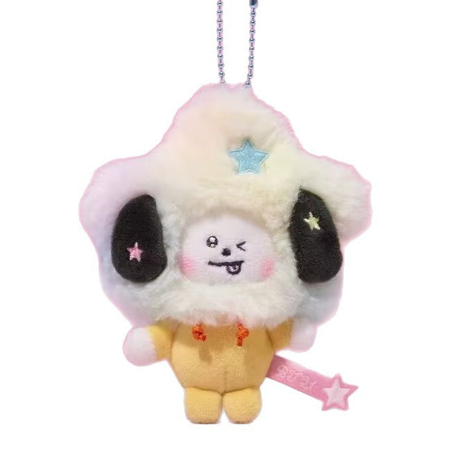 Bangtan 21 BT21 Galaxy Series Plush Keychain Accessories