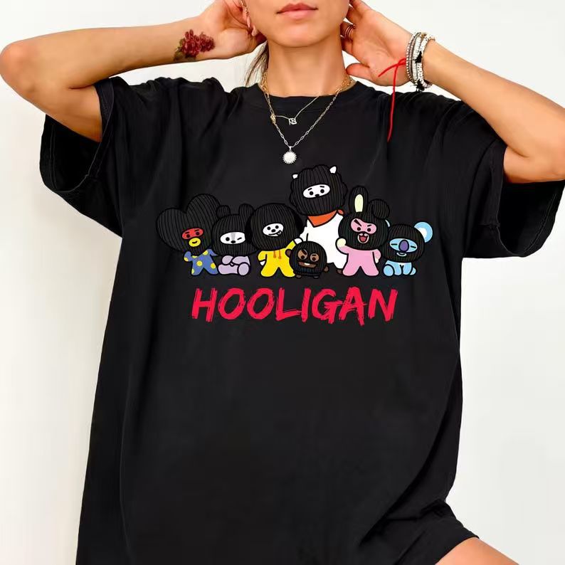 Bangtan Boys Hooligan Shirt Merch