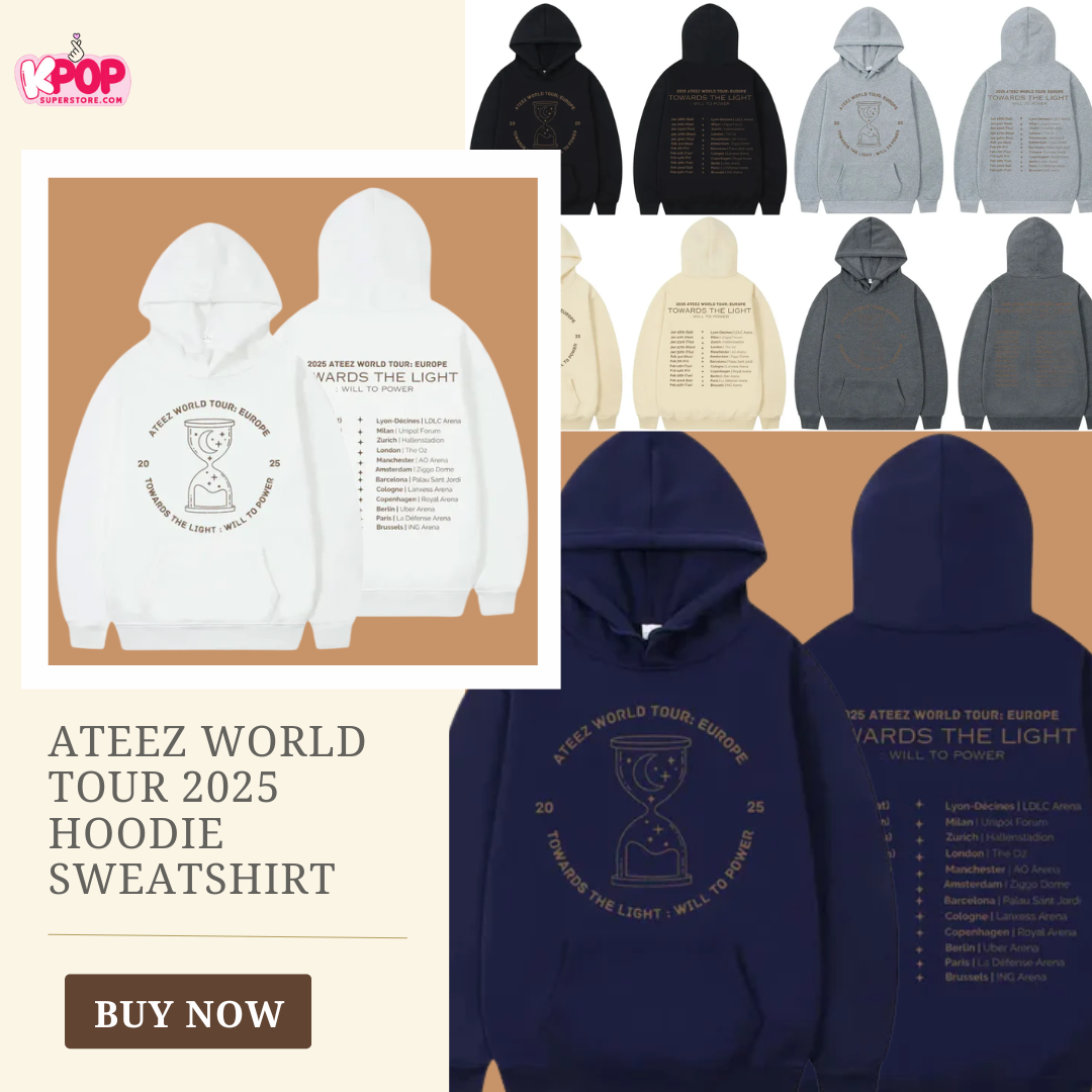 ATEEZ World Tour 2025 Hoodie Sweatshirt