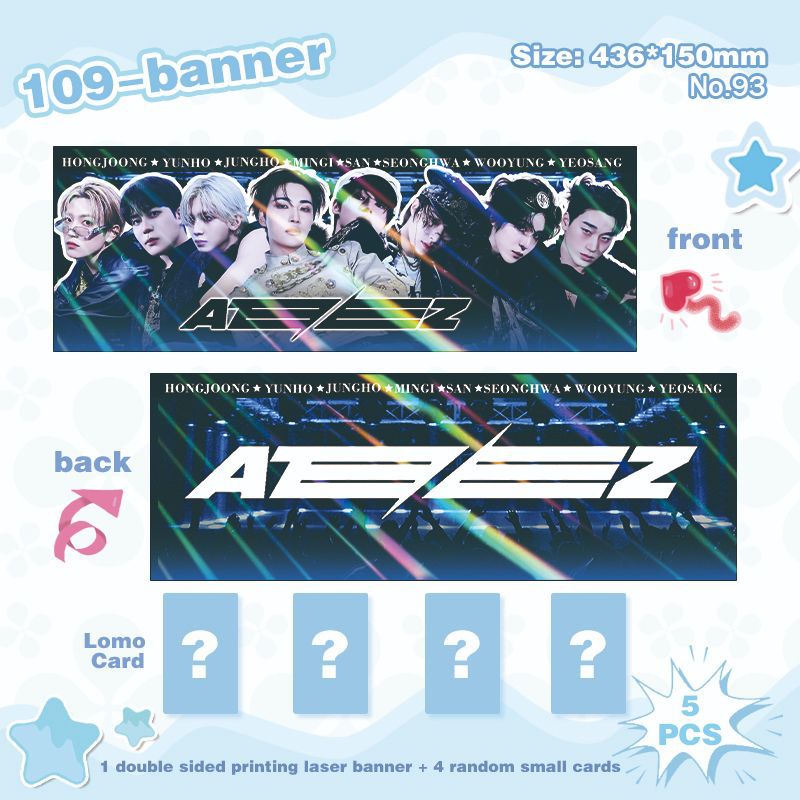ATEEZ Banner Merch
