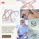 Bangtan Boys Namjoon RM Cross Ring Accessories