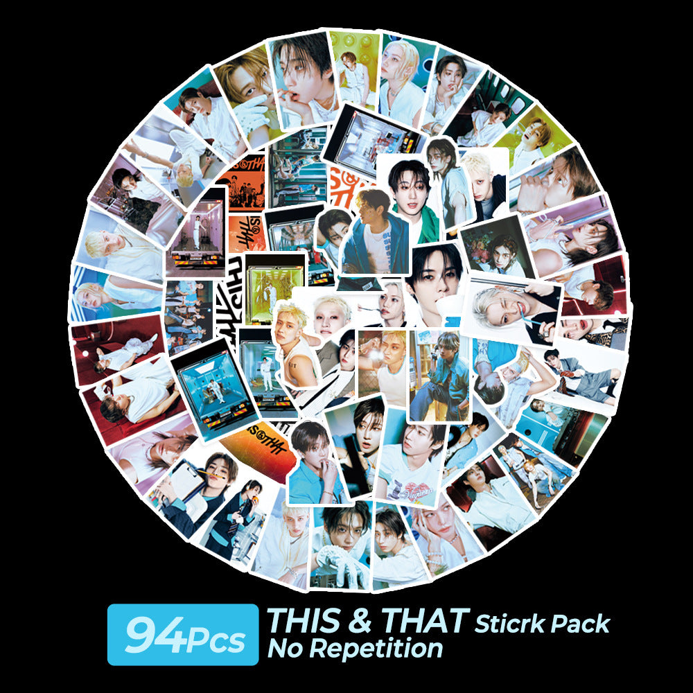Straykids This & That 94 pcs Sticker Accessories