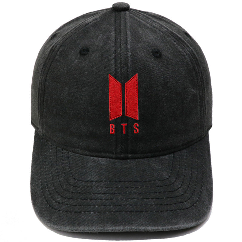 Bangtan Boys Logo Embroided Baseball Cap