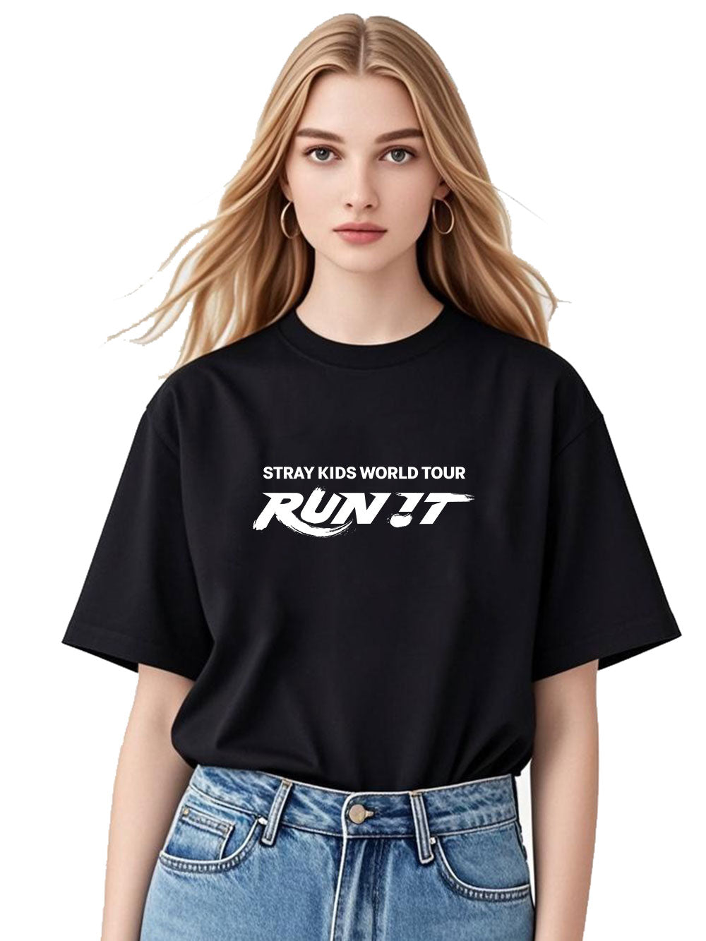 Stray Kids Run It 2026 New Album Shirt