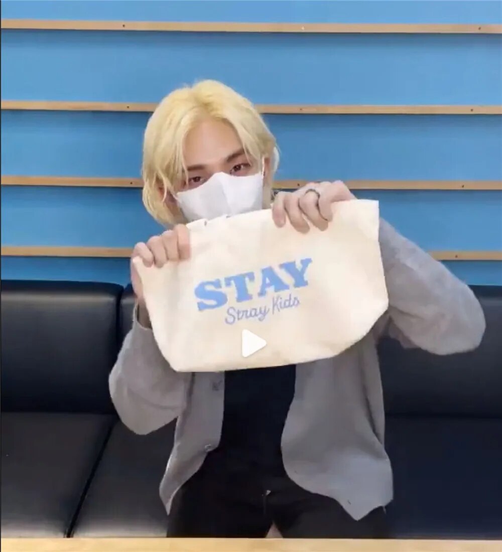 KPOP Stray Kids Canvas Tote Bag for Fans