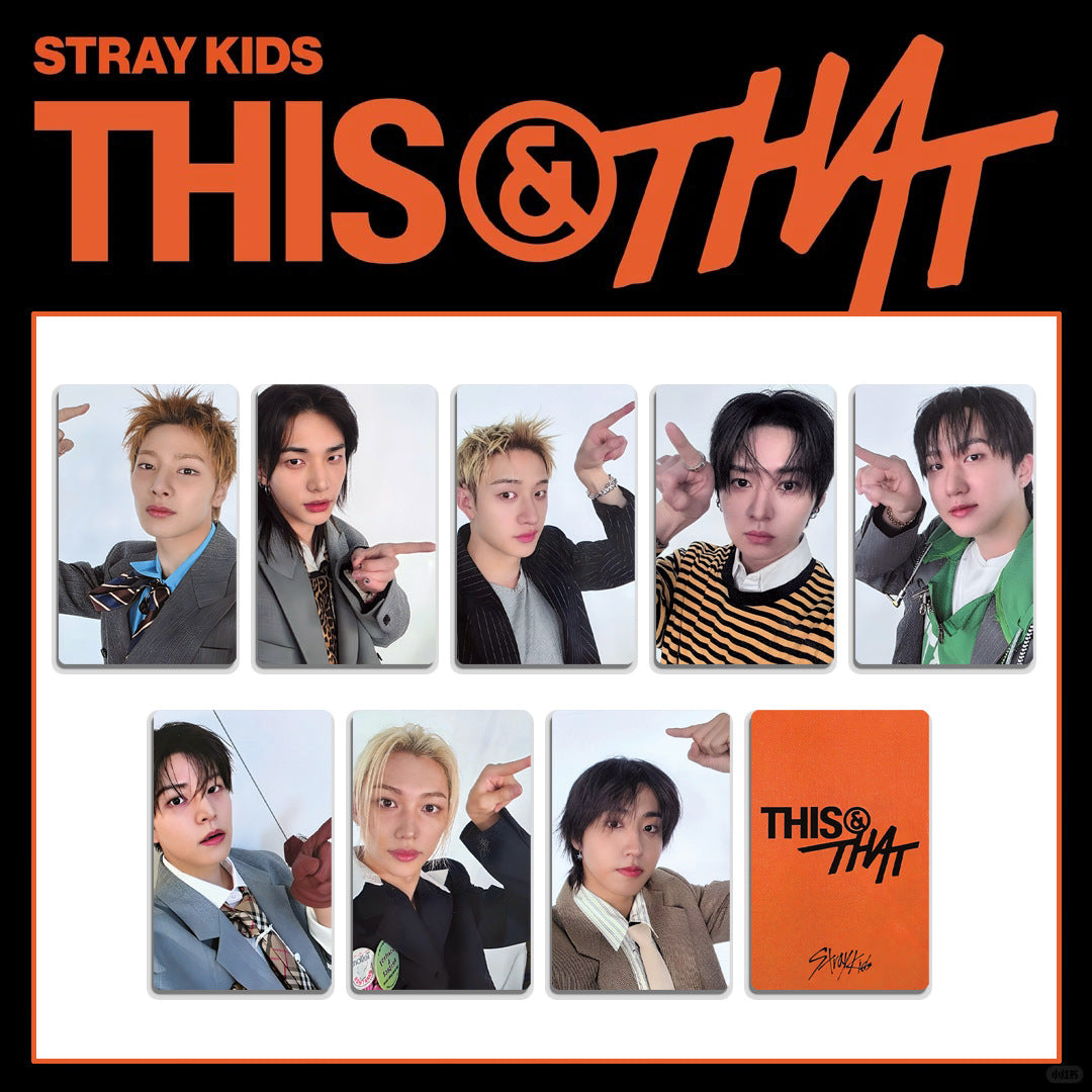 Straykids This & That Photocards Group Set