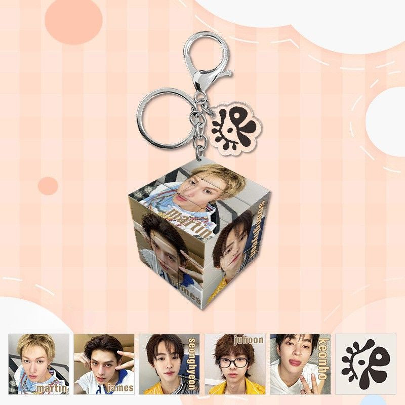 Cortis NEW Group Cube Keychain Accessories