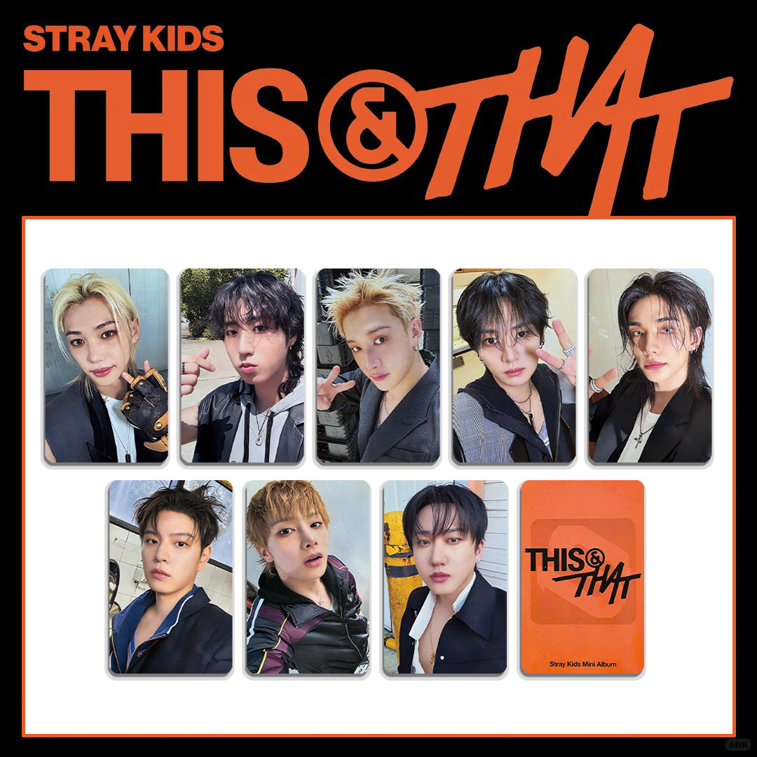 Straykids This & That Photocards Group Set