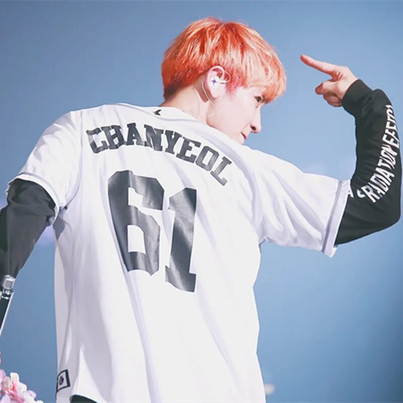 EXO Planet Button-down Baseball Fashion Shirt