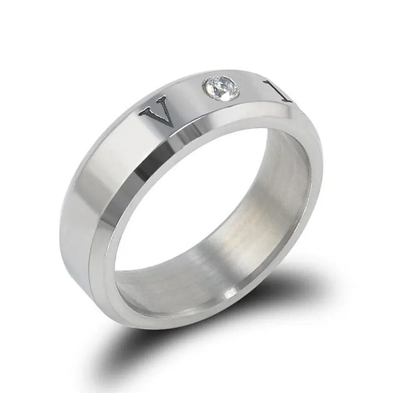 Bangtan Boys Members Name Stainless Steel Rings