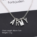 Bangtan Boys ARMY Design-Halskette für die Fan-Kollektion