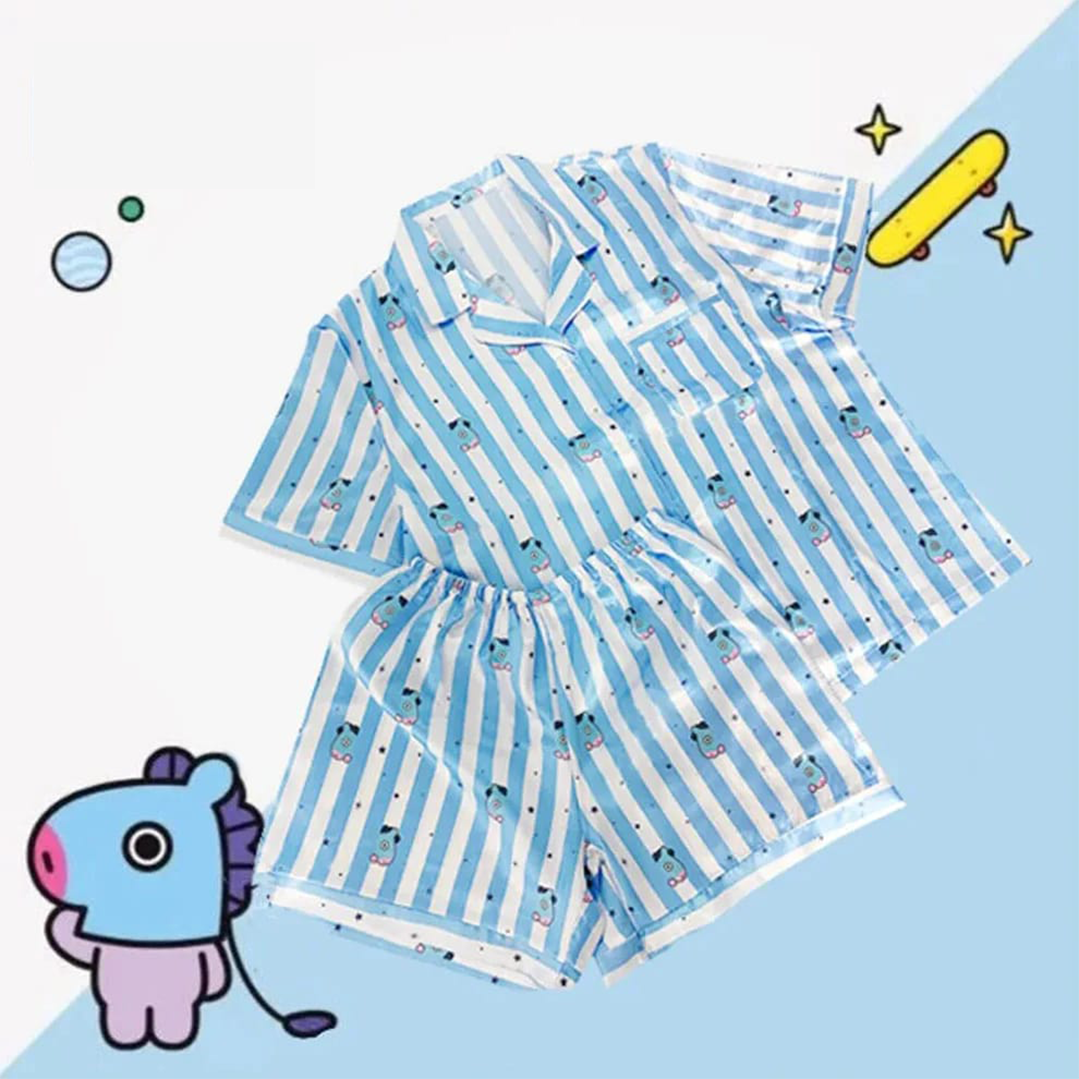 Bangtan21 Home Clothes two-piece set for Girls