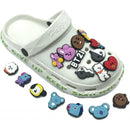 Bangtan21 Charaktere Jibbitz Dekor für Crocs Hausschuhe