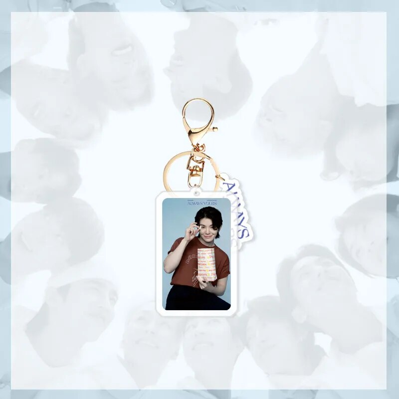KPOP SEVENTEEN Acrylic Key Ring Holder Keychain