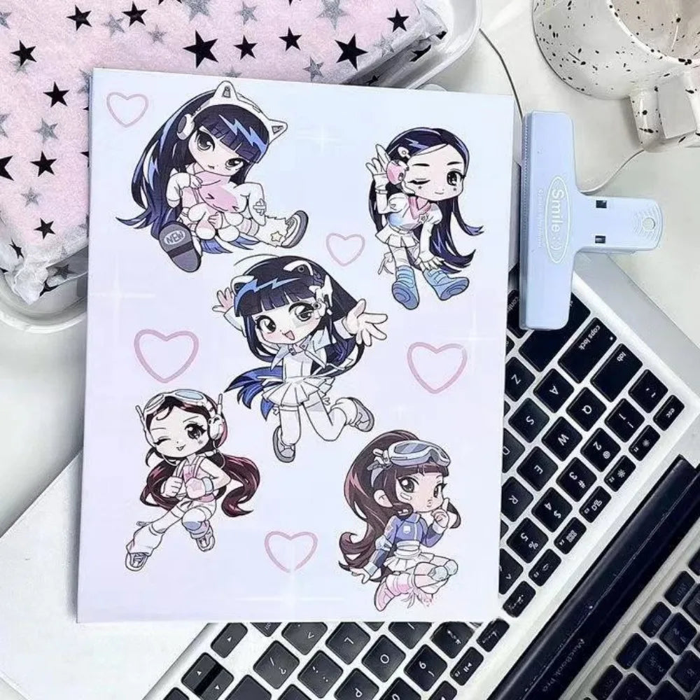 New Jeans Animated Members Mini Album Binder